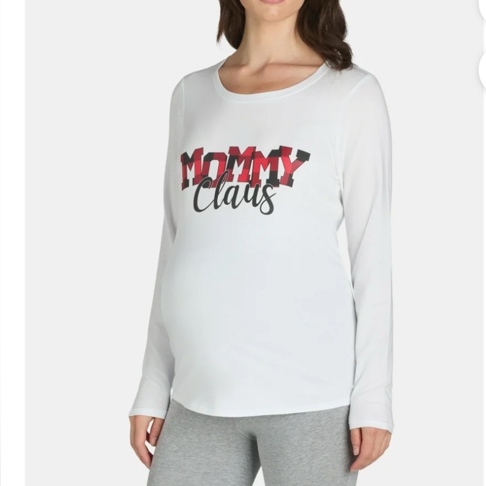 HOST PICK NWT large maternity shirt Christmas 794